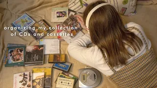 ASMR | POV: You help me organize my collection of cds and cassettes