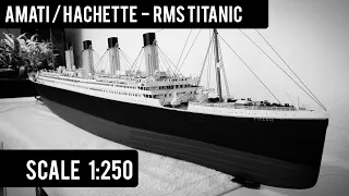 RMS Titanic - Model Ship - Scale 1:250 - (Amati/ Hachette 2003/ MiniBrass)
