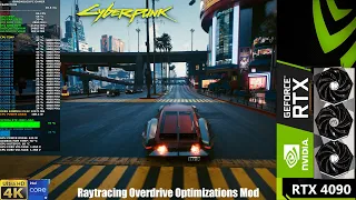 Cyberpunk 2077 RT Overdrive Optimization Mod 4K DLSS3 | RTX 4090 | i9 13900K 6GHz