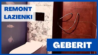 Remont łazienki - GEBERIT montaż i zabudowa - CZĘŚĆ 6