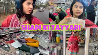 Shadi ki tayyari 😍| Naushin ke sasural walo ki dawat | bhabi ka gussa😨 | VLOG #shadi #dawat #viral