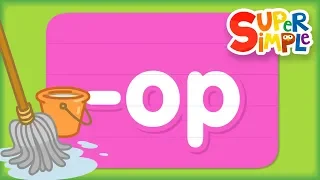 Learn How To Read Words In The "op" Word Family | ABCs for Kids