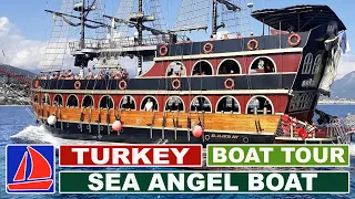 Турция Аланья / Морской тур на яхте / SEA ANGEL BOAT