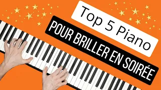 JOUER rapidement 5 CHANSONS FACILES au PIANO ? Et SANS PARTITIONS !!!