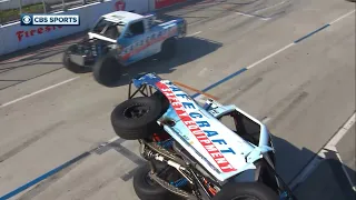 Long Beach Final Lap - HUGE CRASH!