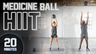 20 Minute FULL BODY Medicine Ball HIIT Workout