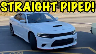 We Straight Piped a 2021 Dodge Charger R/T 5.7L HEMI!