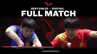 FULL MATCH | FAN Zhendong vs WANG Chuqin | MS SF | #SingaporeSmash 2023