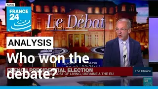 Macron - Le Pen : Who won the French presidential debate? • FRANCE 24 English