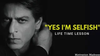 BELIEVE (ft.Shah Rukh Khan) - Inspirational video | Motivational video |  | Yes i'm selfish