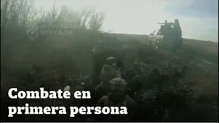 Un soldado ucraniano graba en primera persona un feroz combate en Bakhmut