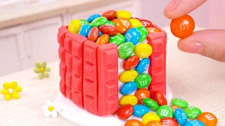 Amazing KITKAT 🍫🍫 Perfect Miniature KITKAT Cake Decorating  Yummy Miniature Cake Recipe Ideas