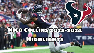 Nico Collins 2023-2024 Highlights | NFL | Houston Texans