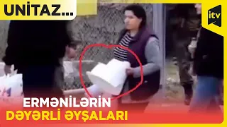 Ermənilərin Qarabağı tərk edərkən özləri ilə götürdükləri ən dəyərli əşyalar