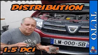 Remplacer sa courroie Distribution 1.5 dci Dacia  sandero
