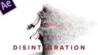 After Effects Tutorial: Disintegration effect: 2 minute Tut