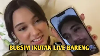 Romantis Banget‼️Gino Ikutan Live Bareng Yasminizter Meski Lewat Video Call Gemes Banget||