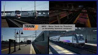 Another Dovetail Dud ~ A Brutally Honest Review of NEC - New York to Trenton (Train Sim World 3)