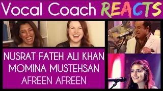 Vocal Coach and UA Director react to Rahat Fateh Ali Khan & Momina Mustehsan - Afreen Afreen