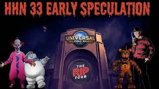 Wishlists and Far Too Early Speculation for HHN33! | The RIP Tour Podcast