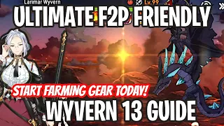 F2P WYVERN 13 ULTIMATE GUIDE! - 2023 UP TO DATE! [Epic Seven]