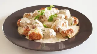 Creamy Chicken Meat Balls || Taste Recipes By Ashi