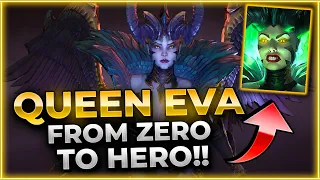 SHE IS OP NOW... Queen Eva Raid Shadow Legends