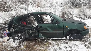 В условиях снегопада: двое детей погибли в страшном ДТП в Курганской области