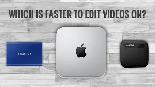 Is it SLOWER to edit videos on external SSD ?