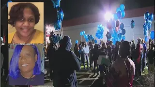 Emotional vigil held for women killed in hit and run outside Detroit hall