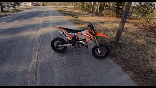 Ktm Exc 125 - Supermoto Wheelies