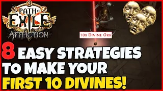 [POE 3.23] 8 Simple Currency Strategies to Make Your First 10 Divines With ANY Build