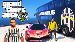 CRISTIANO RONALDO GTA 5 REAL LIFE MOD #1 JUVENTUS