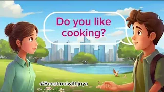 "English Conversation about COOKING." For IELTS and SPOKEN ENGLISH | #ielts #spokenenglish #english