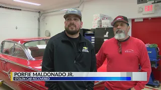 Stolen show car recovered, returned to owner intact