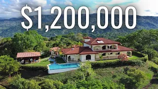 LUXURY COSTA RICA VILLA | $1,200,000 Airbnb Tour!