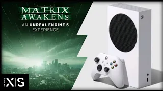 Xbox Series S | The Matrix Awakens (An Unreal Engine 5 Experience) | First Look/Graphics Test