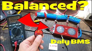 Charging a battery 50 times to test the Daly balancing function