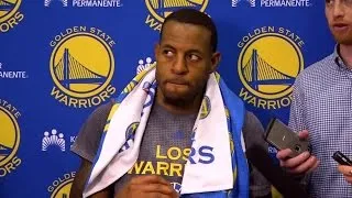 Raw Video: Andre Iguodala Clarifies Racial Comments