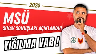 MSÜ 2024 Sınav Sonuçları ve Sıralamalar