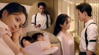 CEO couldn't sleep without Cinderella,he secretly went to her room and held her to sleep