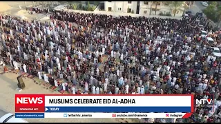 Millions of Muslims celebrate Eid al-Adha around the world