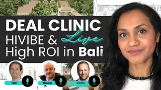 HIVIBE & High ROI in Bali | Deal Clinic LIVE from Sourcing Investments