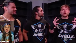 WWE Raw 12/4/17  The Shield Backstage