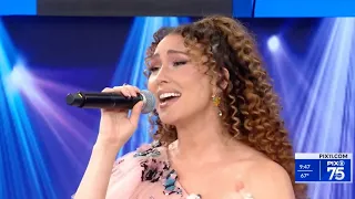 I Hear Your Voice - Loren Allred LIVE on PIX 11 New York