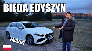 Mercedes-Benz Klasy A W177 FL - bieda edyszyn (PL) - test i jazda próbna