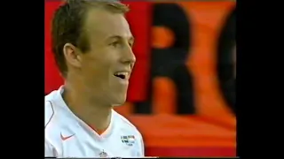 Euro 2004 - Netherlands v Sweden - ITV Half Time