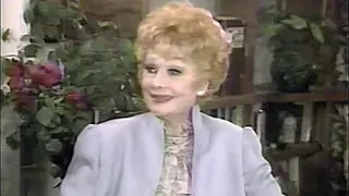 Lucille Ball interview promoting "Stone Pillow" on Evening Magazine 1985