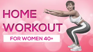 Burn Fat, Build Muscle Bodyweight Home Workout for Women Over 40