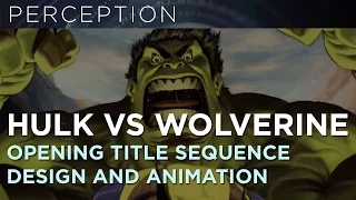 Hulk vs. Wolverine Title Sequence